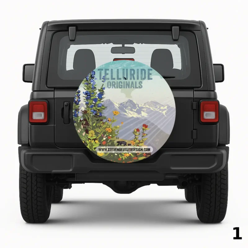 =Telluride Originals Spare Tire Cover