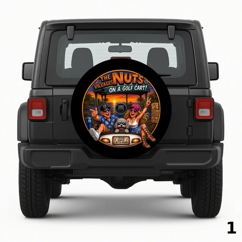 =The Villages Nuts Spare Tire Cover