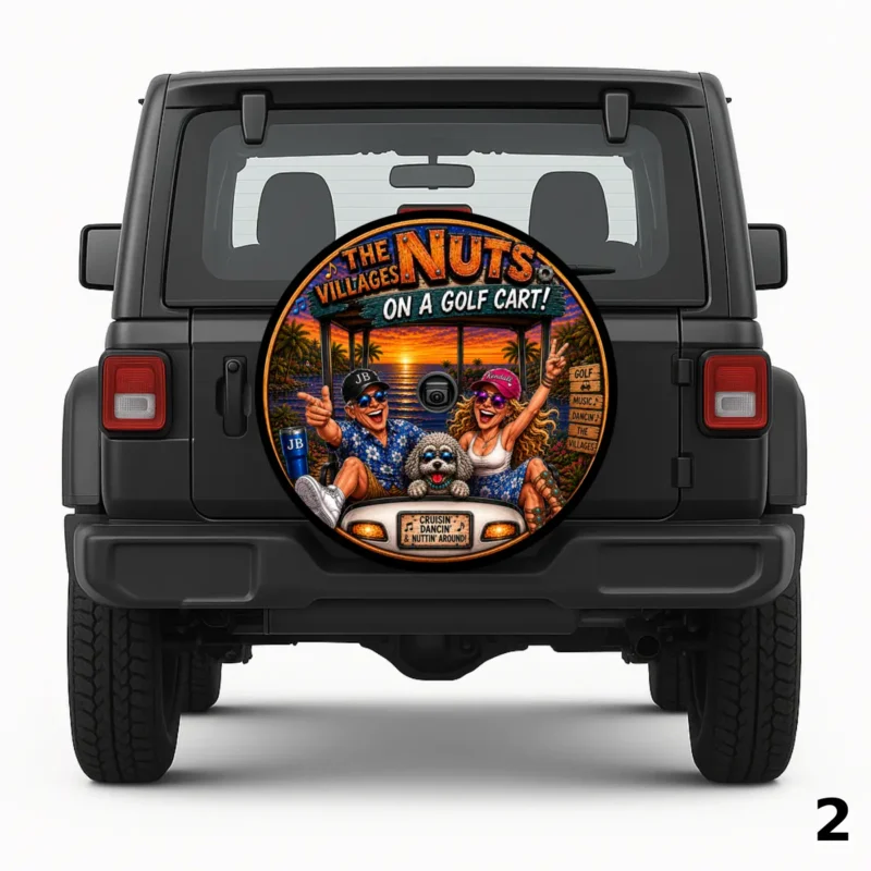=The Villages Nuts Spare Tire Cover