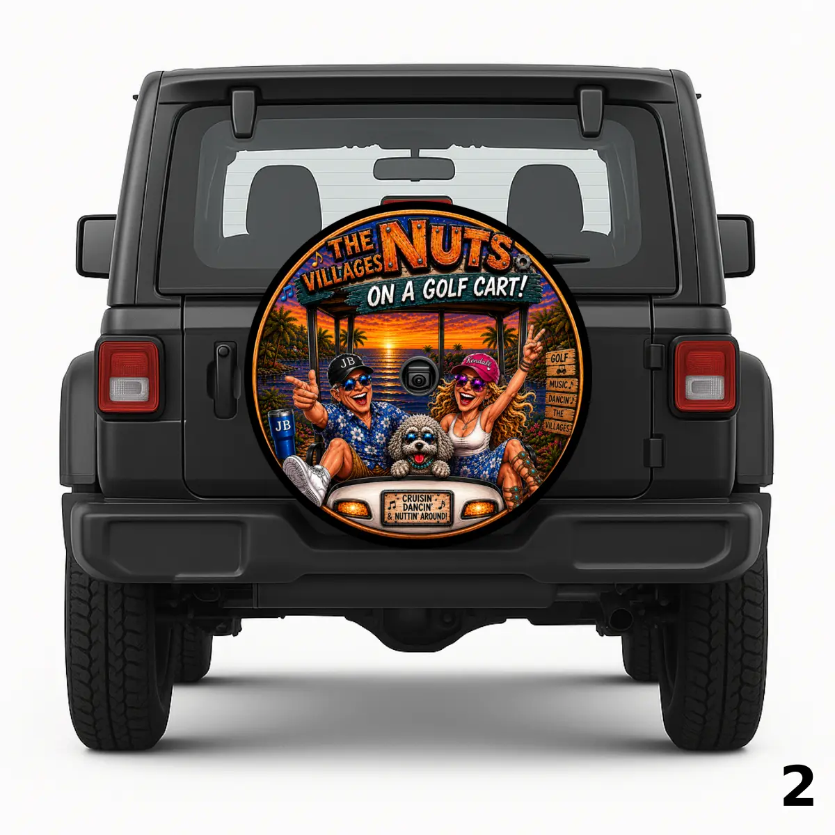=The Villages Nuts Spare Tire Cover