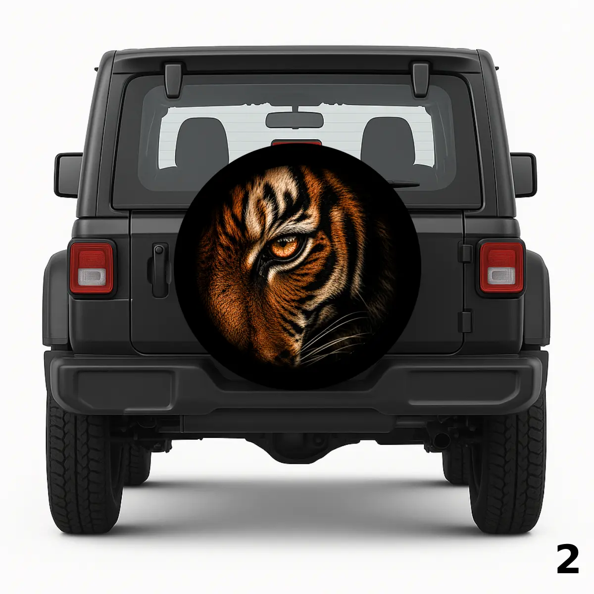 =Funda para rueda de repuesto Tiger Eye
