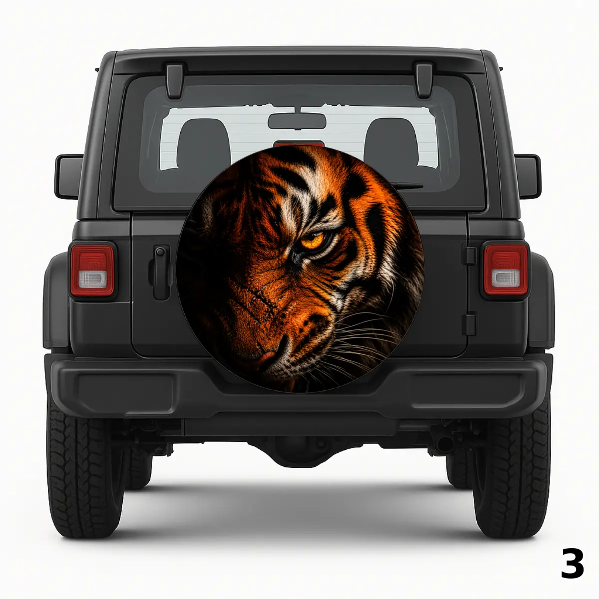 =Funda para rueda de repuesto Tiger Eye