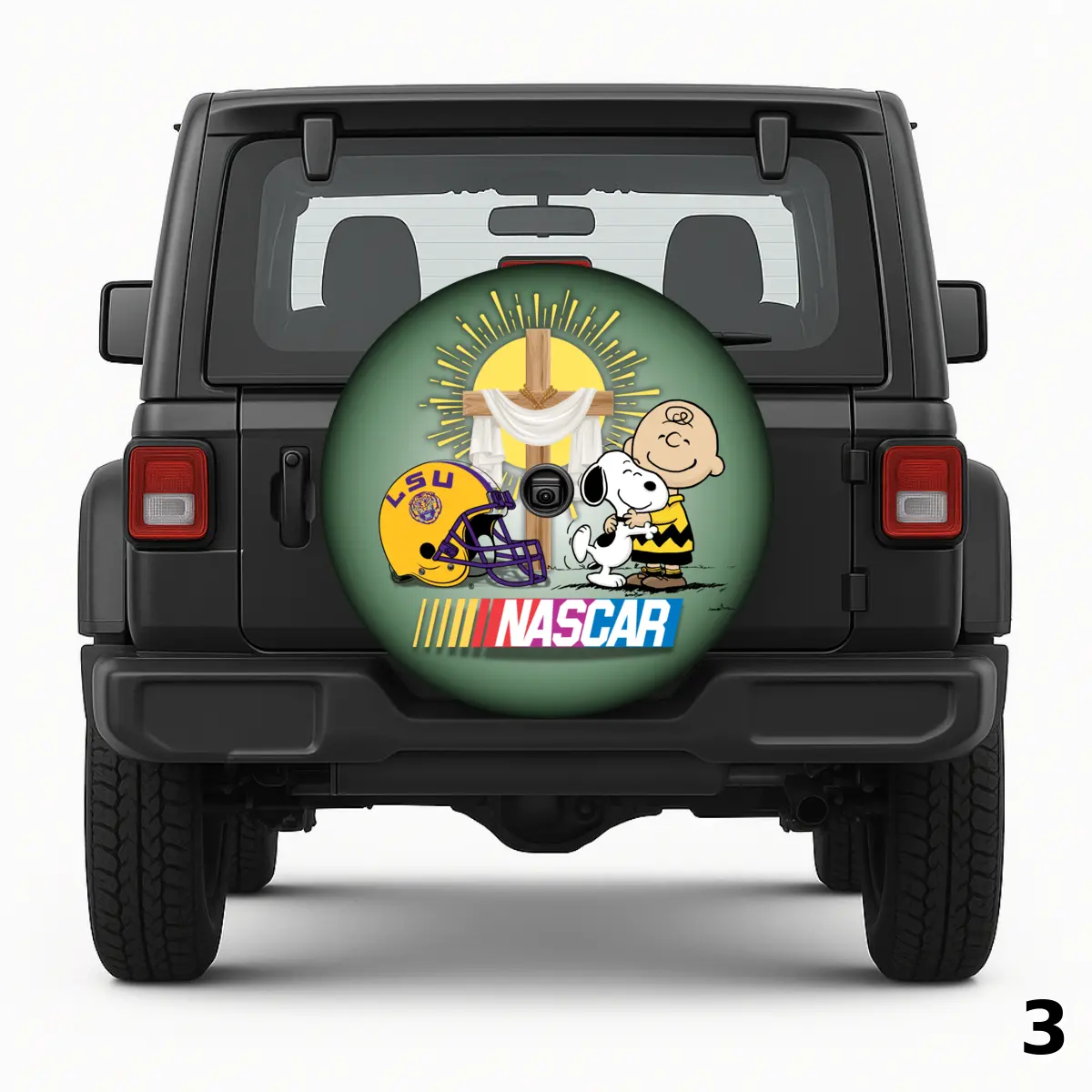 =Tiger, Track & Truth Spare Tire Cover