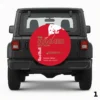 =Watermelon Red Bull Spare Tire Cover