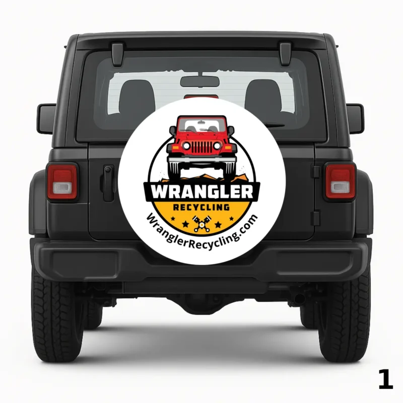 =Wrangler Recycling Spare Tire Cover
