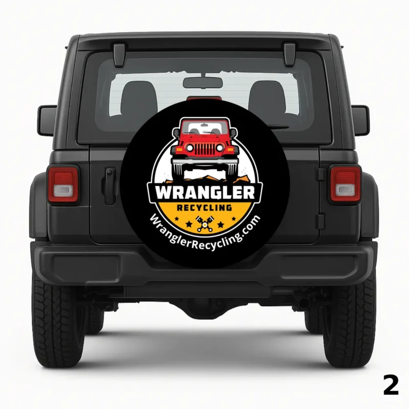 =Wrangler Recycling Spare Tire Cover