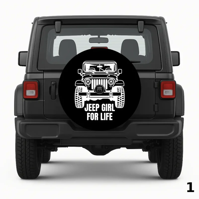 Jeep Girl for Life Reservehjulstrekk