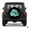 Retro 70's Style Green Submarine Spare Tire Cover