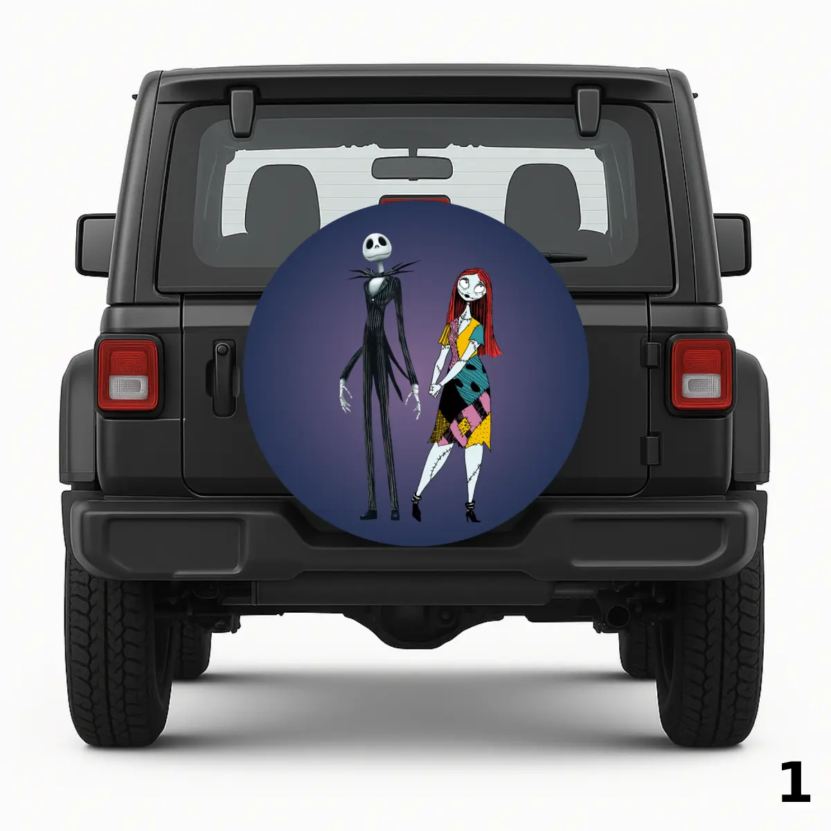 Nightmare Before Christmas Theme Spare Tire Cover