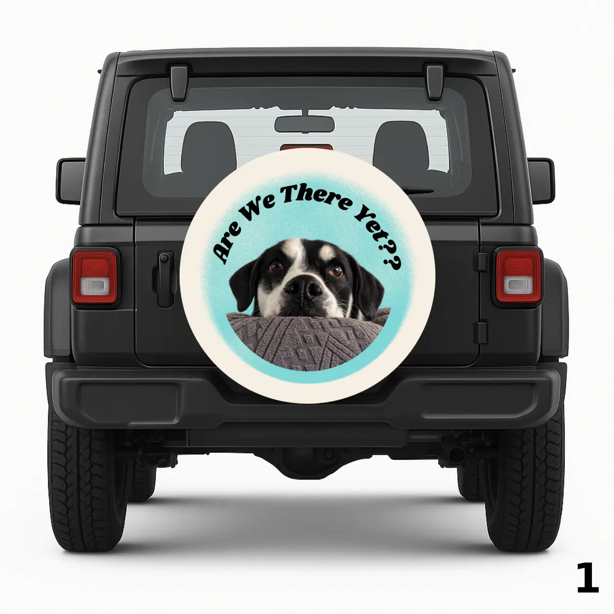 Callie the Dog Spare Tire Cover