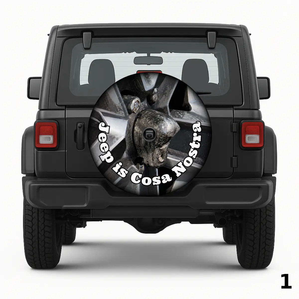 Jeep is Cosa Nostra Spare Tire Cover