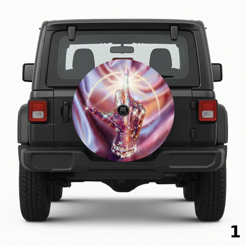 Sparkling Defiance Spare Tire Cover