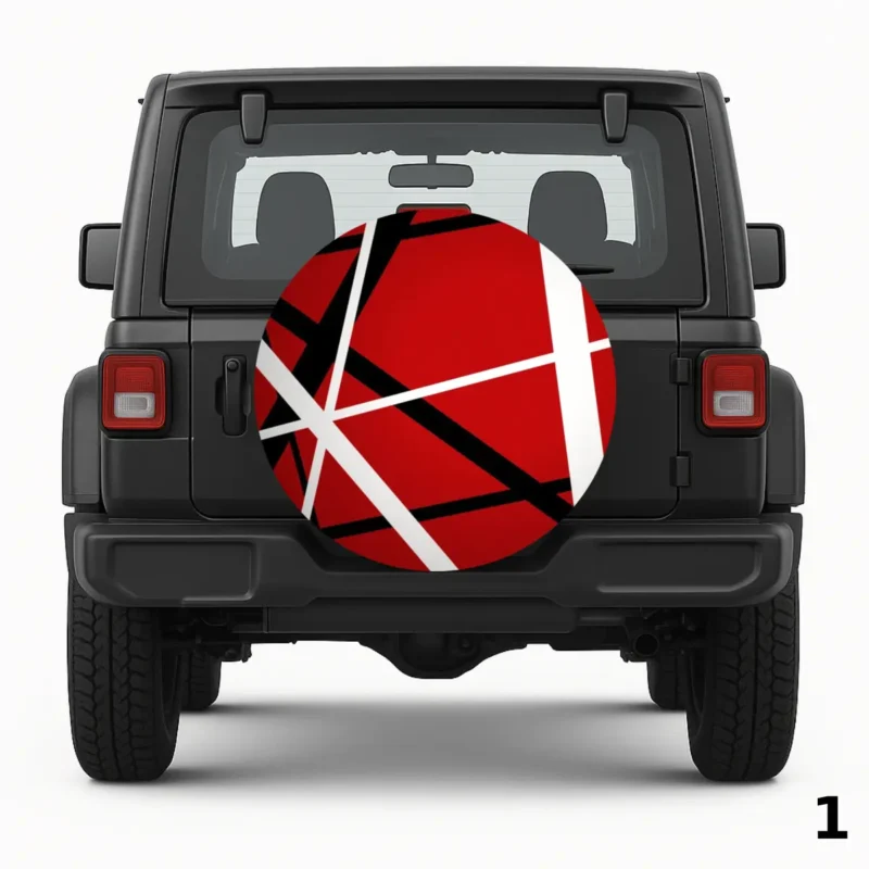 Van Halen's Frankenstrat Spare Tire Cover