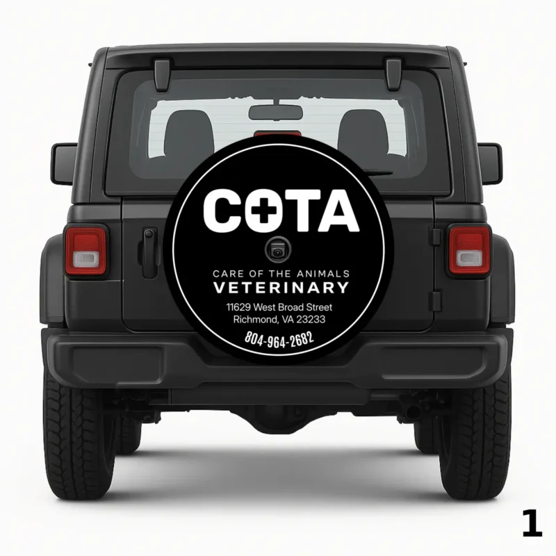 COTA Veterinary Spare Tire Cover