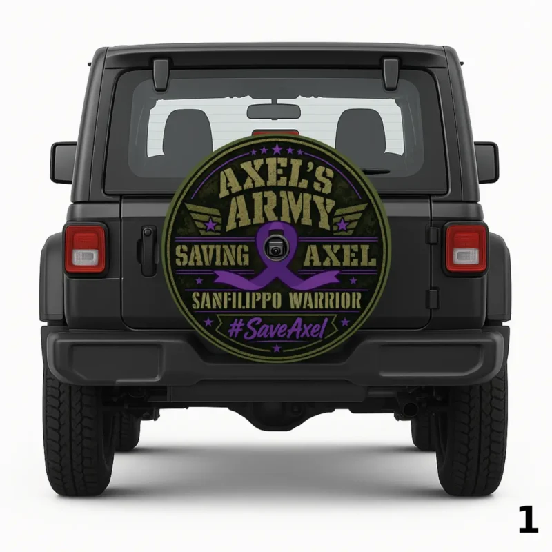 Saving Axel Spare Tire Cover
