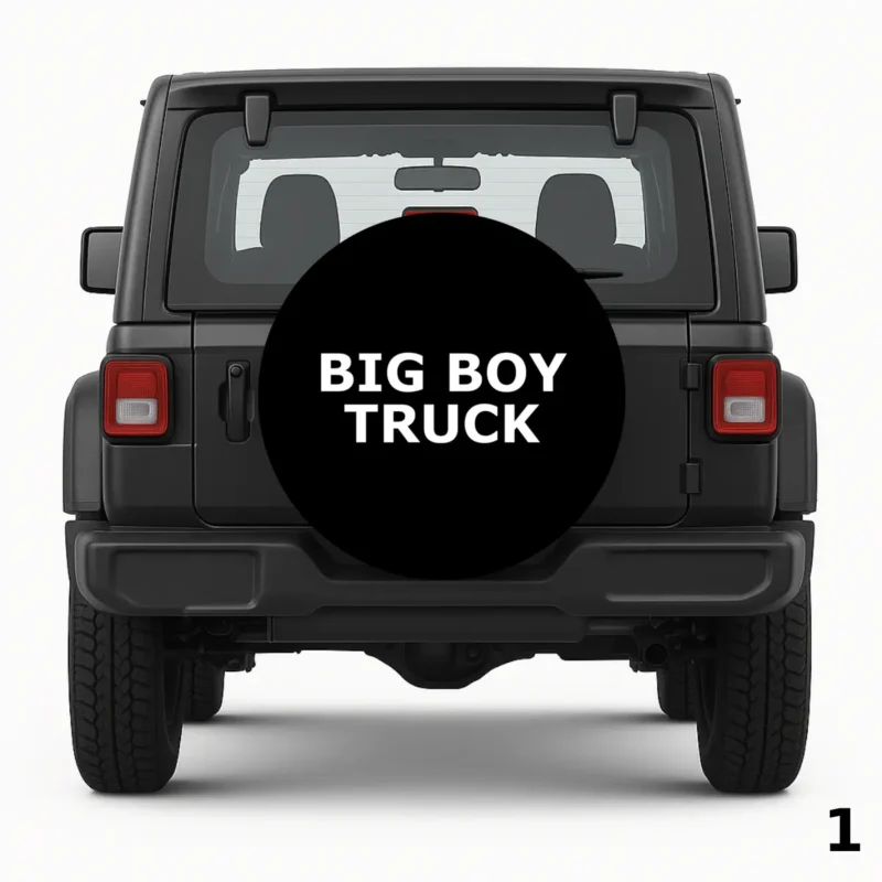 Big Boy Truck Spare Tire Cover