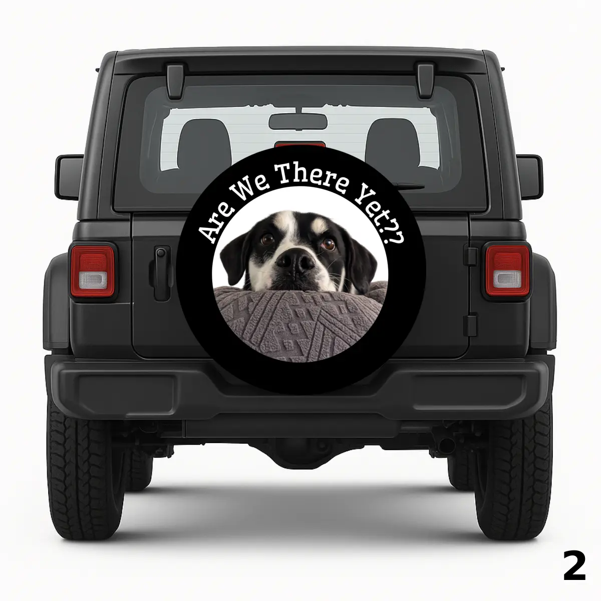 Callie the Dog Spare Tire Cover