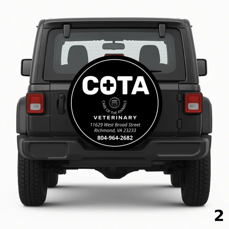 COTA Veterinary Spare Tire Cover