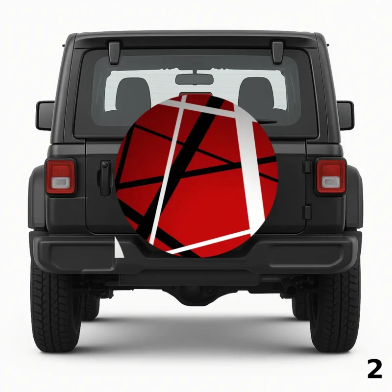 Van Halen's Frankenstrat Spare Tire Cover