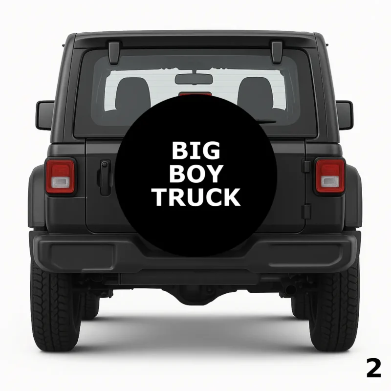 Big Boy Truck Spare Tire Cover