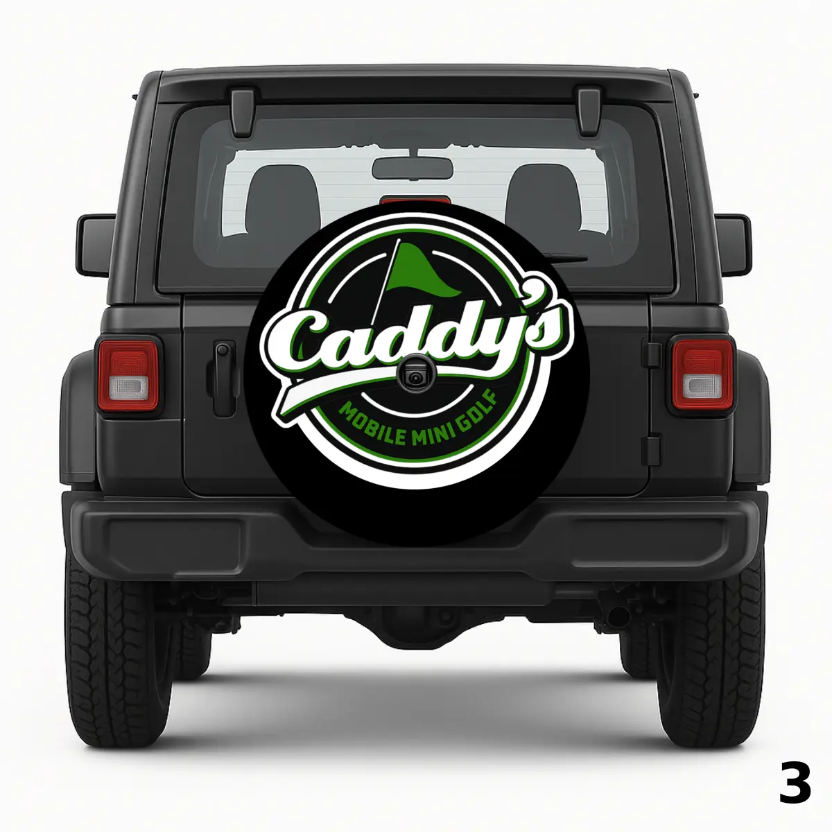 Caddy's Mobile Mini Golf Spare Tire Cover