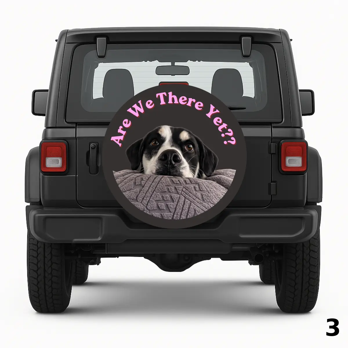 Callie the Dog Spare Tire Cover