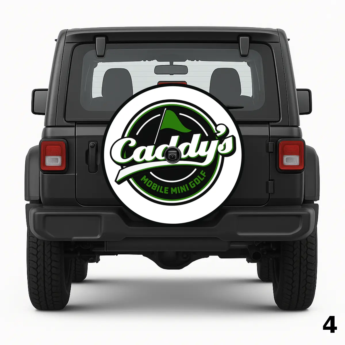 Caddy's Mobile Mini Golf Spare Tire Cover