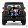 =4 College Logos Spare Tire Cover