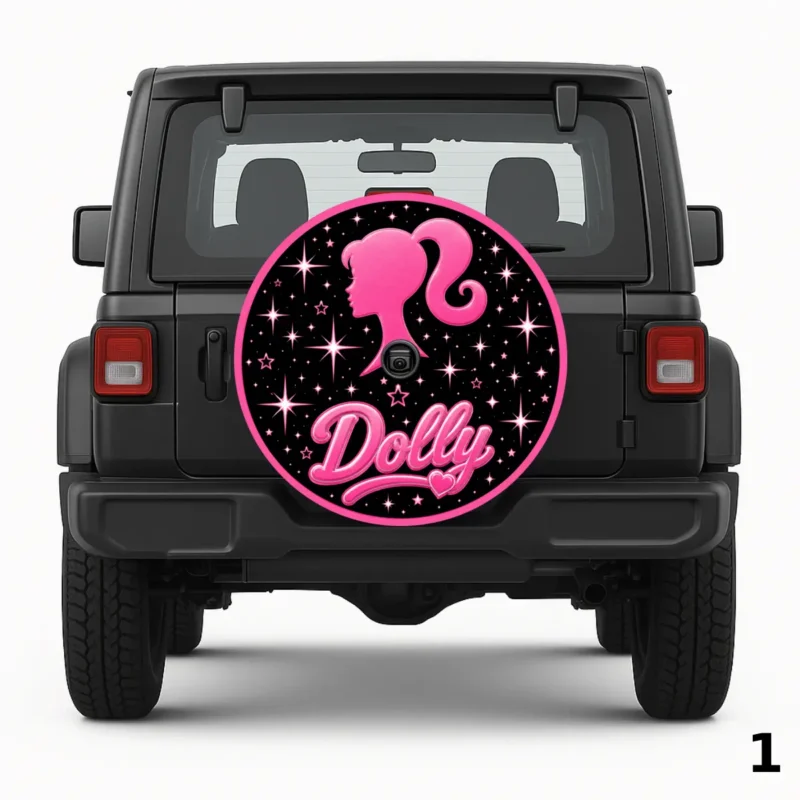 =Barbie Dolly Spare Tire Cover