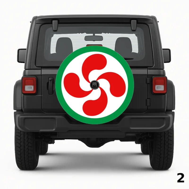 =Basque Symbol Spare Tire Cover
