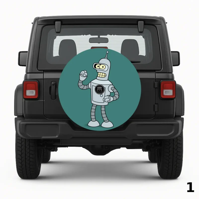 =Bender The Robot Spare Tire Cover