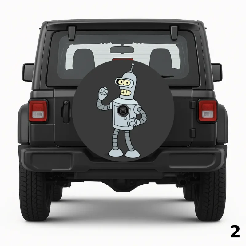 =Bender The Robot Spare Tire Cover