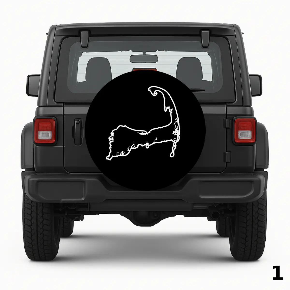 =Cape Cod Map Spare Tire Cover