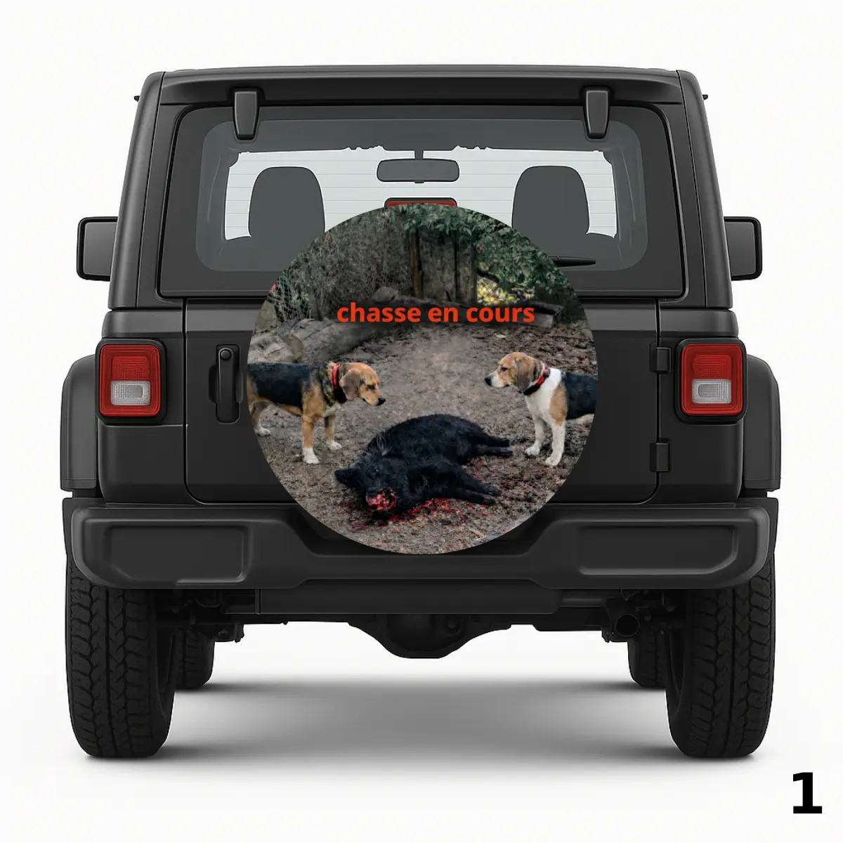 =Chasse en Cours Spare Tire Cover