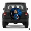 =Chucky Dark Blue Spare Tire Cover