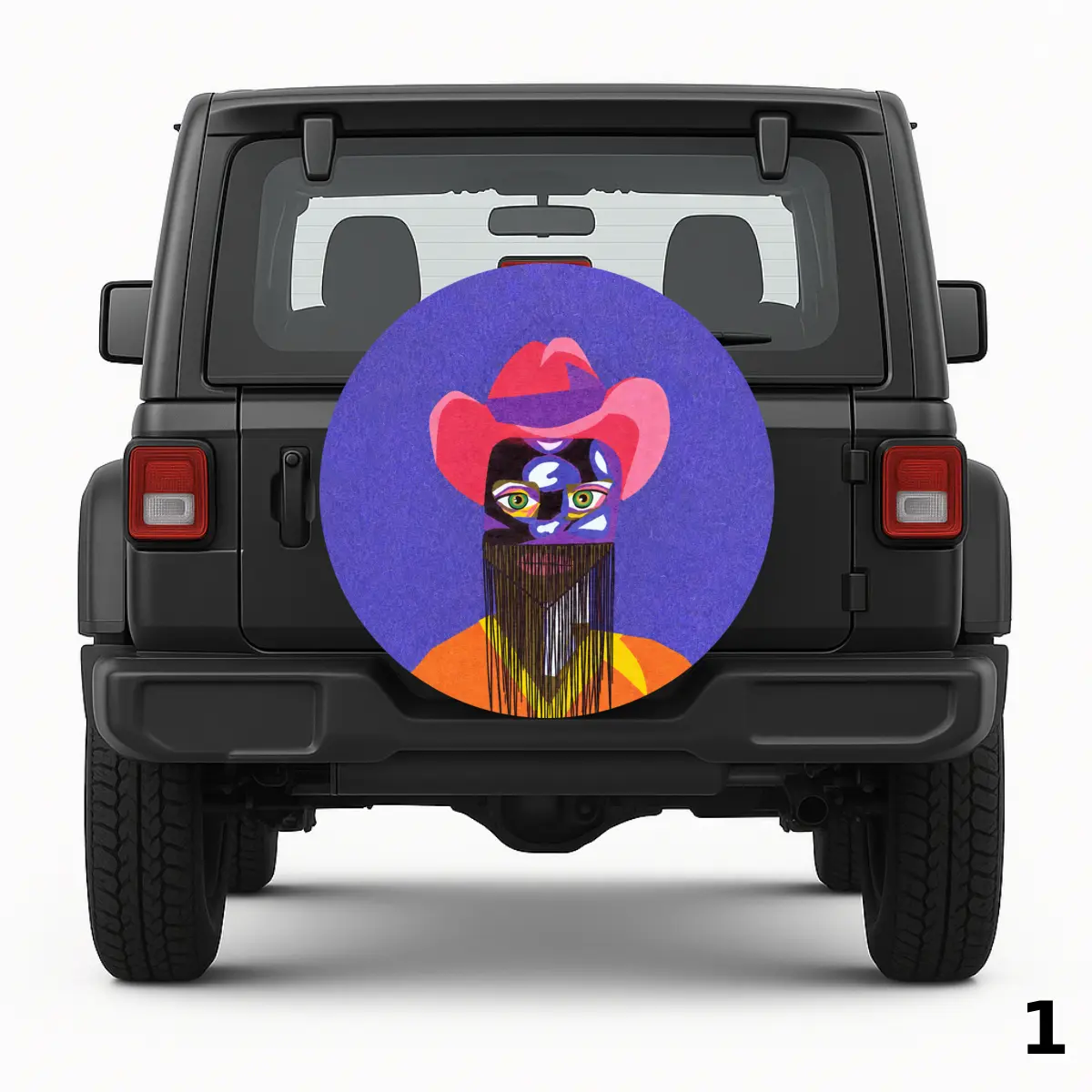 =Cubist Cowboy Spare Tire Cover