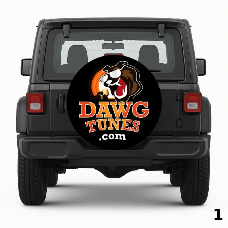 =Dawg Tunes Spare Tire Cover