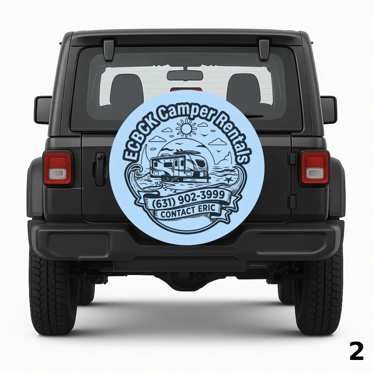 =ECBCK Camper Rentals Spare Tire Cover