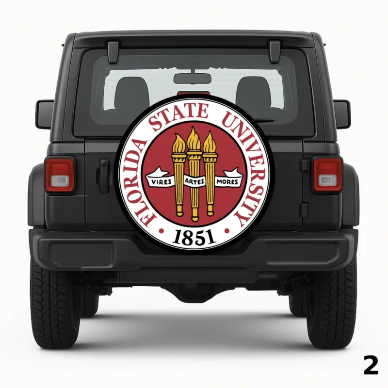 =Florida State University Logo Spare Tire Cover