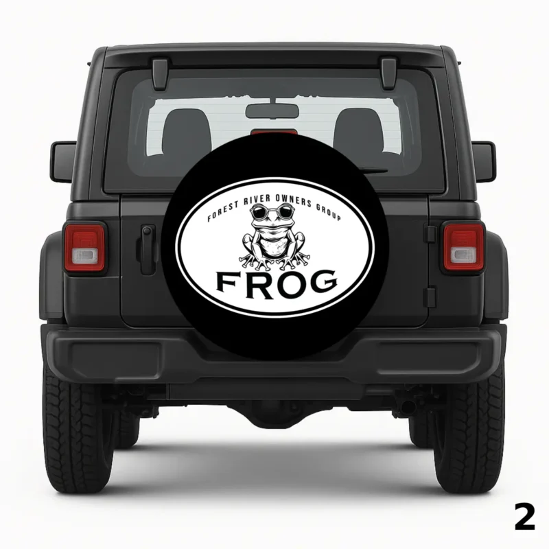 =Forest River Owners Group FROG Spare Tire Cover