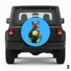 =French Bulldog Custom Spare Tire Cover