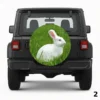 =Hase in der grünen Wiese Spare Tire Cover