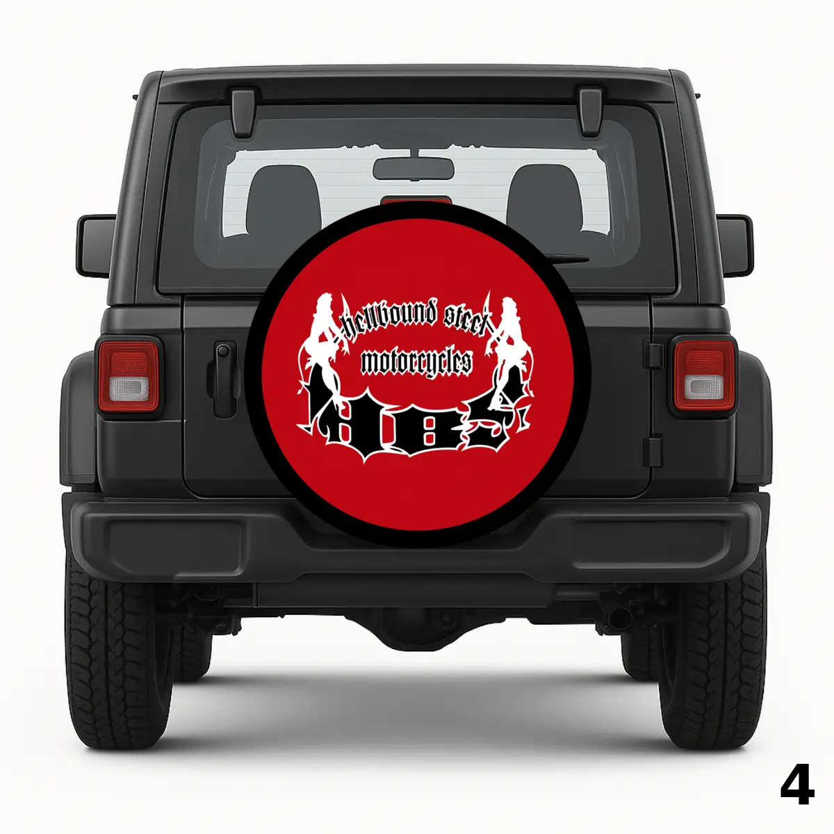=Hell Bound Steel Spare Tire Cover
