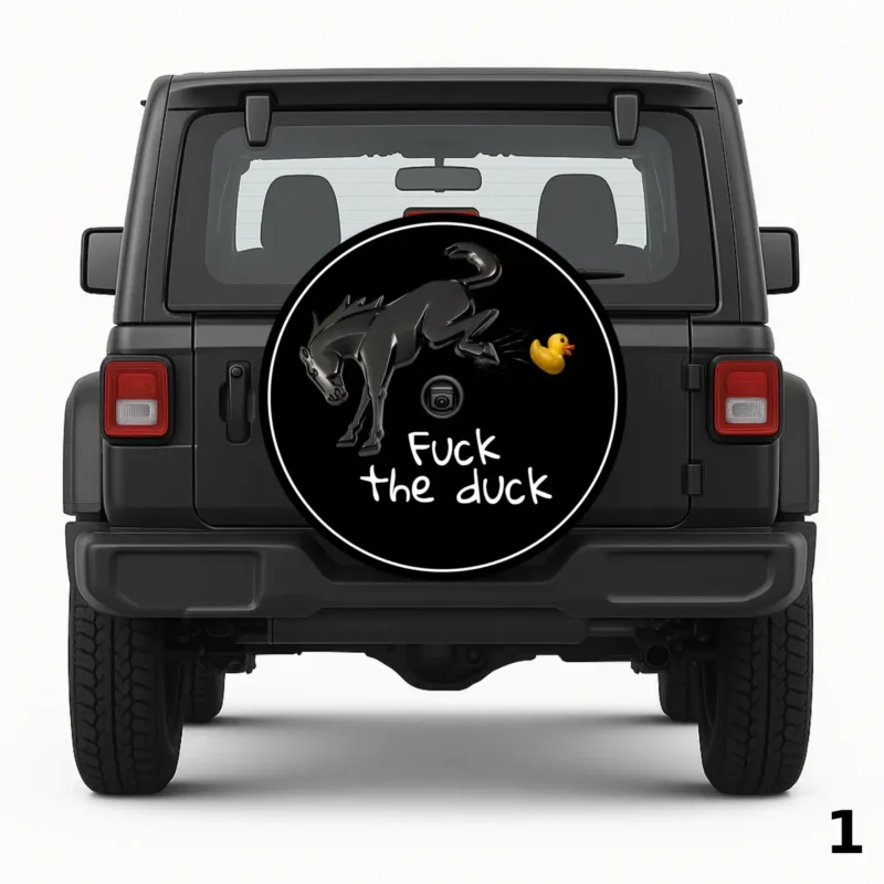 =Horse and Duck Spare Tire Cover