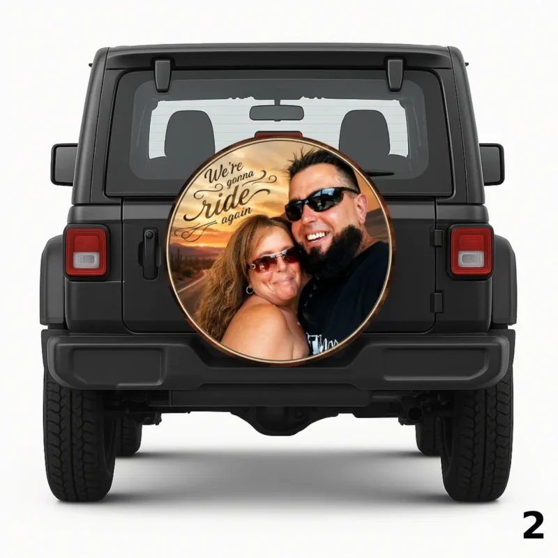 =In memory of Rich & Tiffany Spare Tire Cover