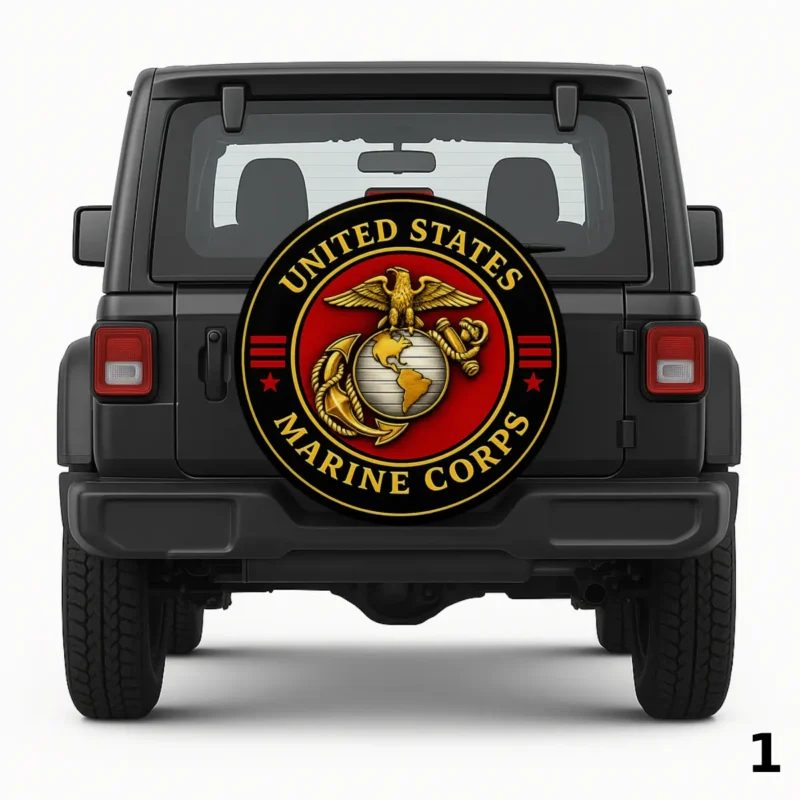 =Marine Corps Spare Tire Cover