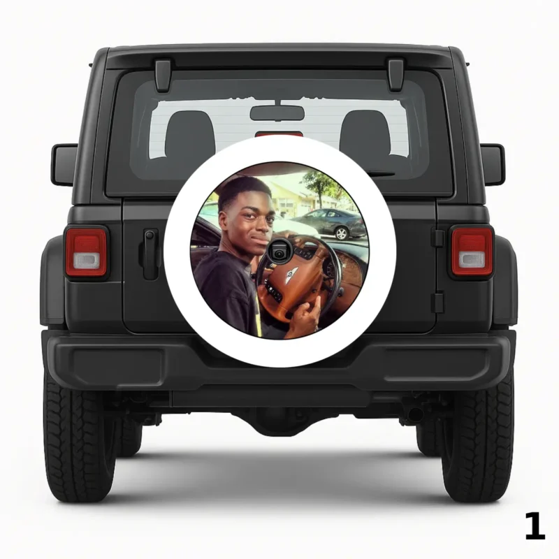 =Meme Photo Spare Tire Cover