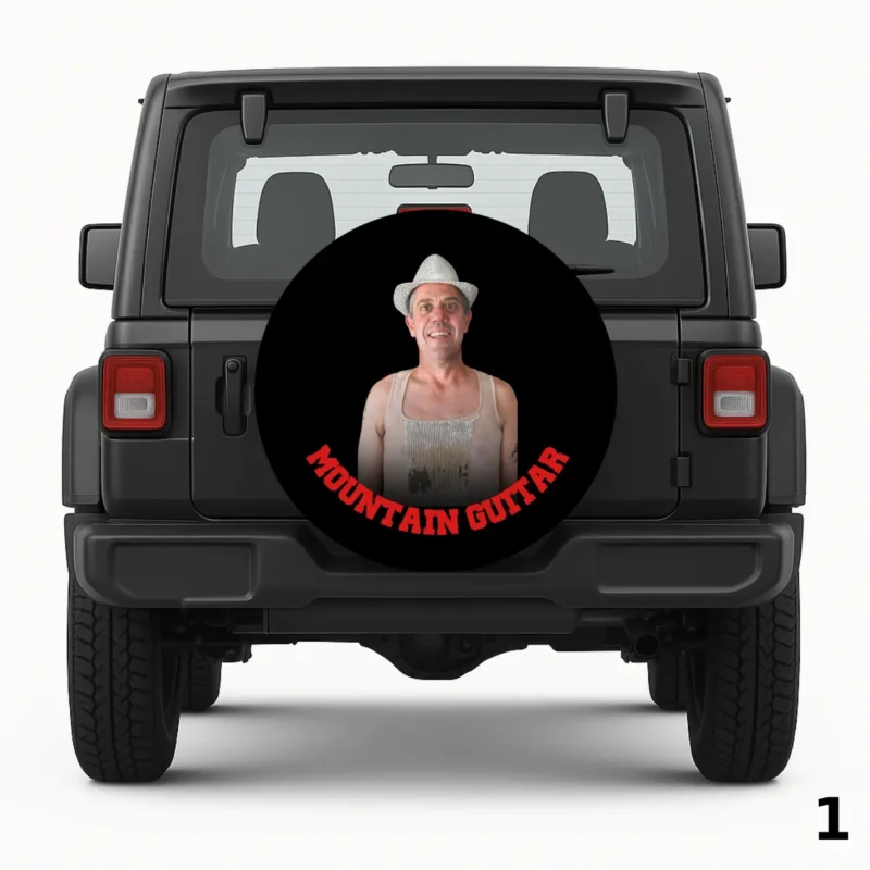 =Mountain Guitar Spare Tire Cover