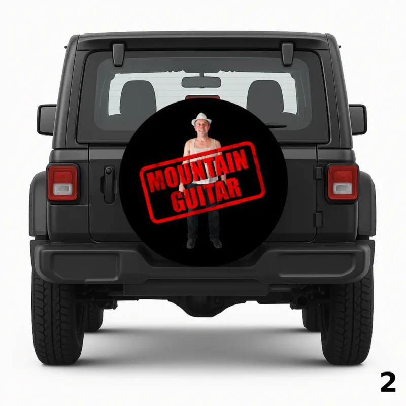 =Mountain Guitar Spare Tire Cover