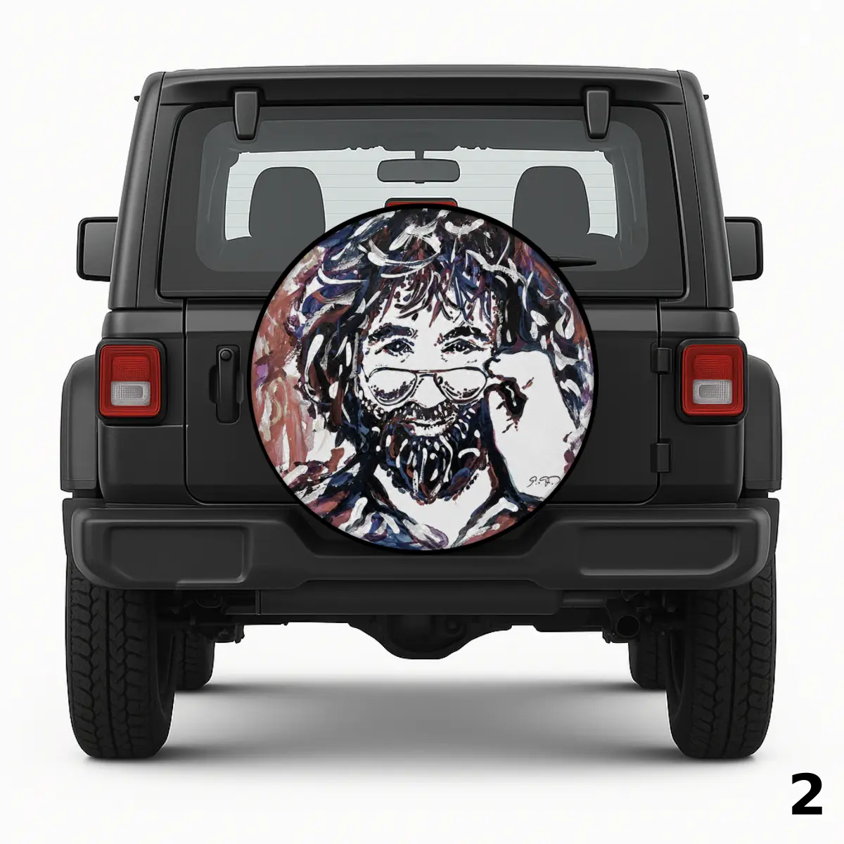 =Original Artwork Spare Tire Cover